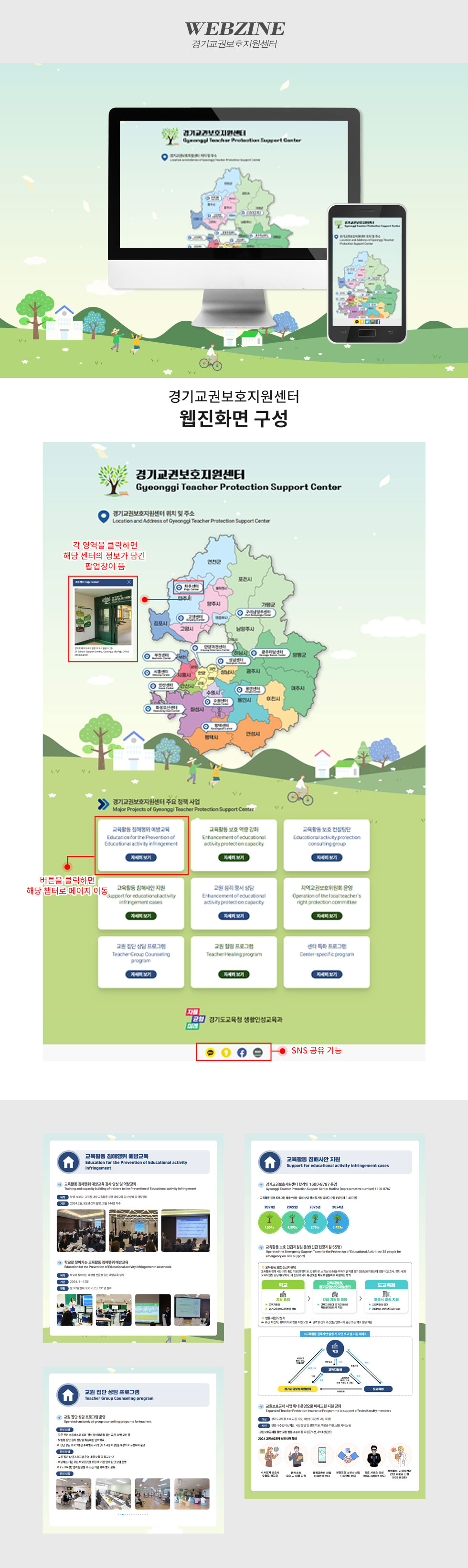 [디자인펌킨 | 경기교권보호지원센터] 경기교권보호지원센터/경기도교육청/교권보호/교권/교권보호지원센터/경기도/교육활동보호/지역교권보호위원회/교육지원청/웹매거진/포토샵/일러스트/반응형웹진/반응형/웹진/디자인/디자인펌킨 | 포트폴리오 상세이미지