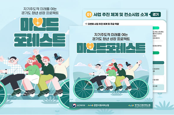 2025년 사회서비스 공급주체 다변화 사업 소개(경기) 카드뉴스