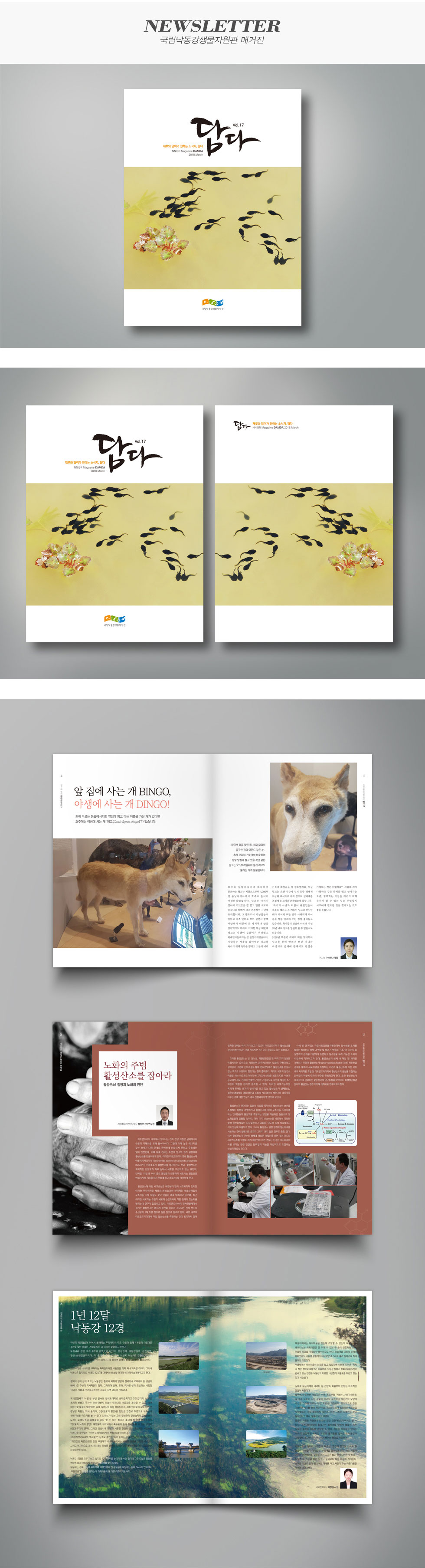 국립낙동강생물자원관 매거진 담다 소식지