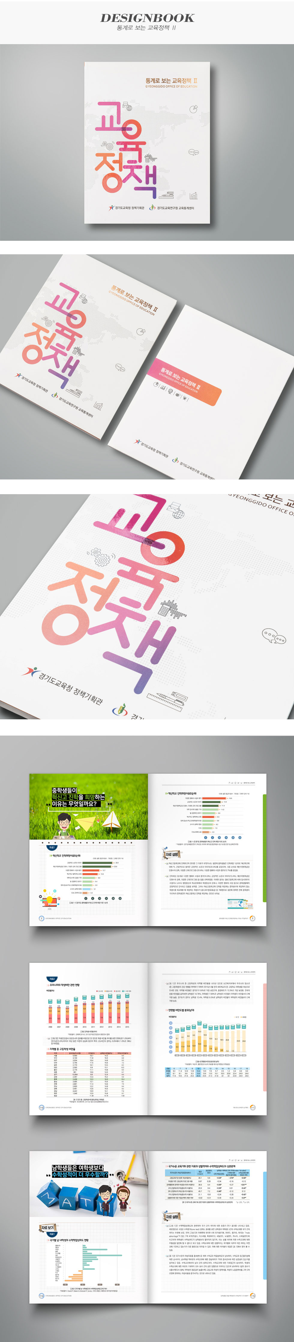 경기도교육연구원 통계로 보는 교육정책 Ⅱ 디자인북
