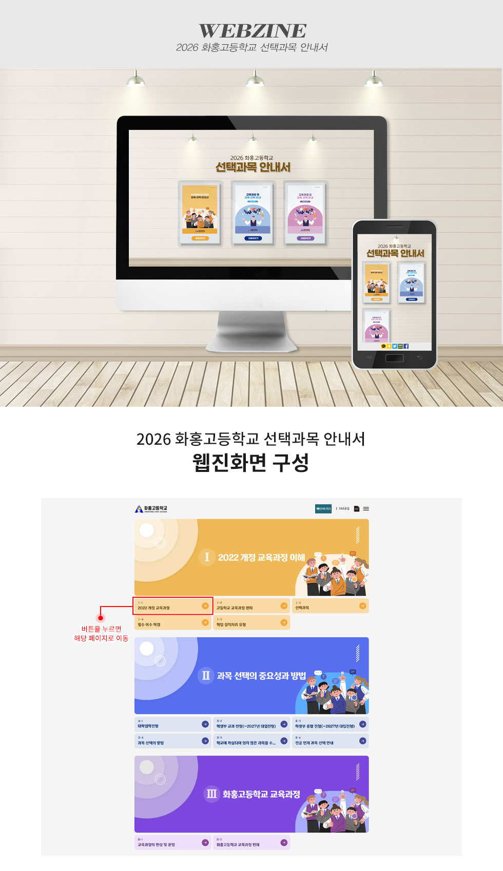 2026 화홍고등학교 선택과목 안내서 웹진