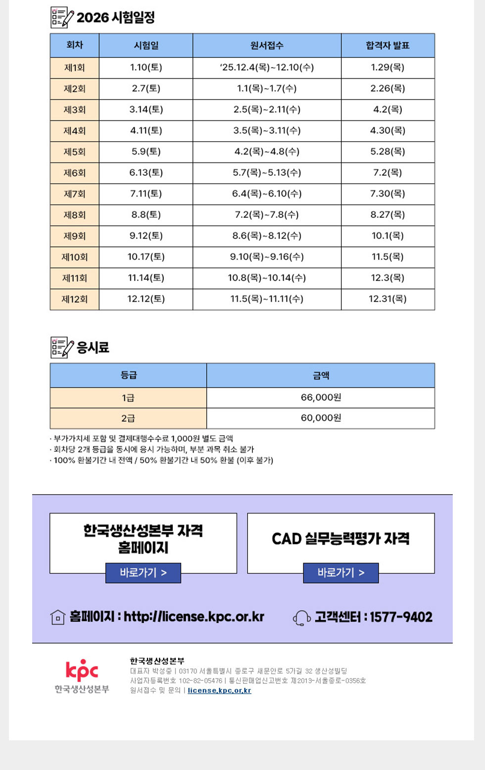 한국생산성본부 cad실무능력평가 웹메일 뉴스레터_4